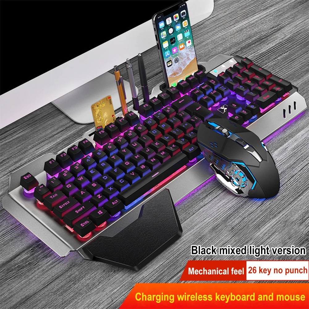 Gaming Keyboard And Mouse Combo Wireless - K680 перезаряжаемый 2,4G беспроводной игровой компьютер