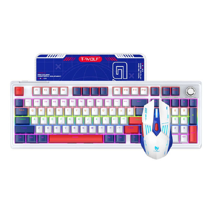 Gaming Keyboard And Mouse Combo Wireless - Механическая клавиатура и мышь RGB с