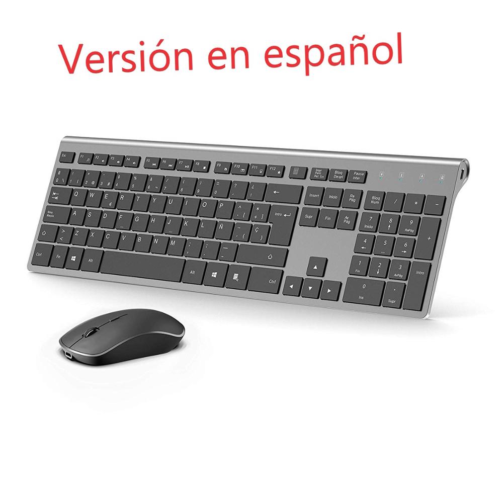 Gaming Keyboard And Mouse Combo Wireless - Беспроводная клавиатура и мышь с испанской