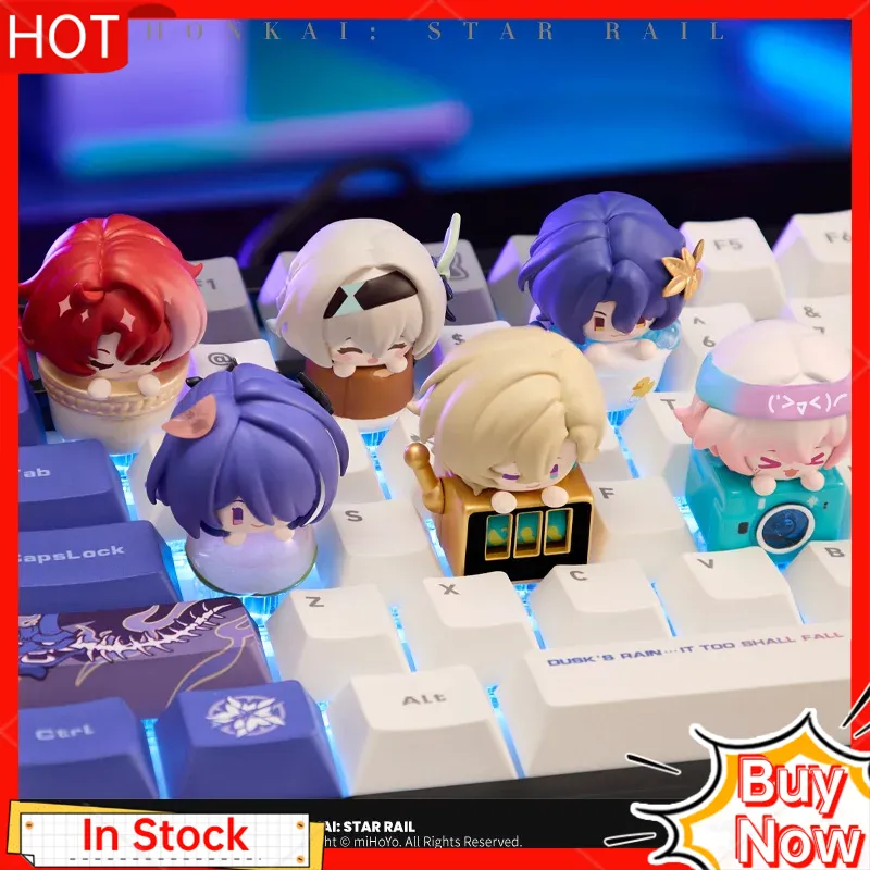 Gaming Keyboard He - Mihoyo Honkai Star Rail, аниме-фигурка, слепая