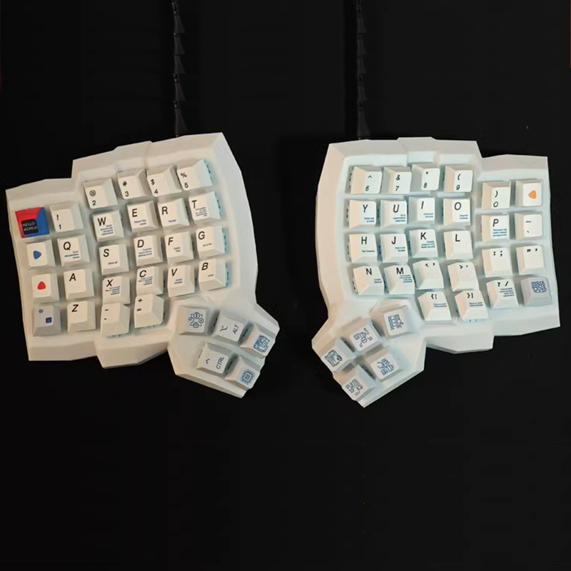 Gaming Keyboard Ergonomics - Комплект раздельной клавиатуры Dactyl Manuform: настраиваемая,