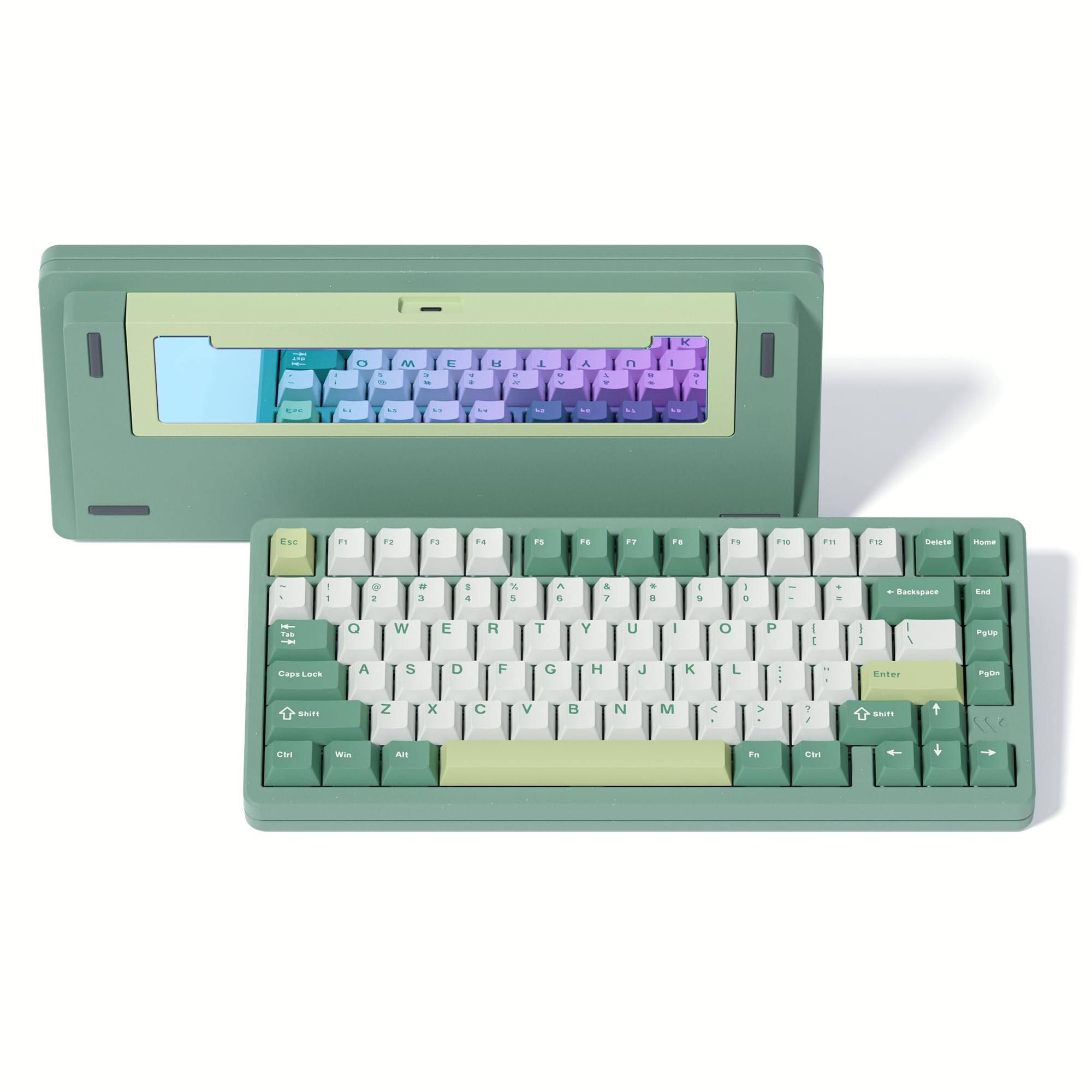 Gaming Keyboard Hot Swappable - WOMIER SK75 Беспроводная алюминиевая прокладка VIA