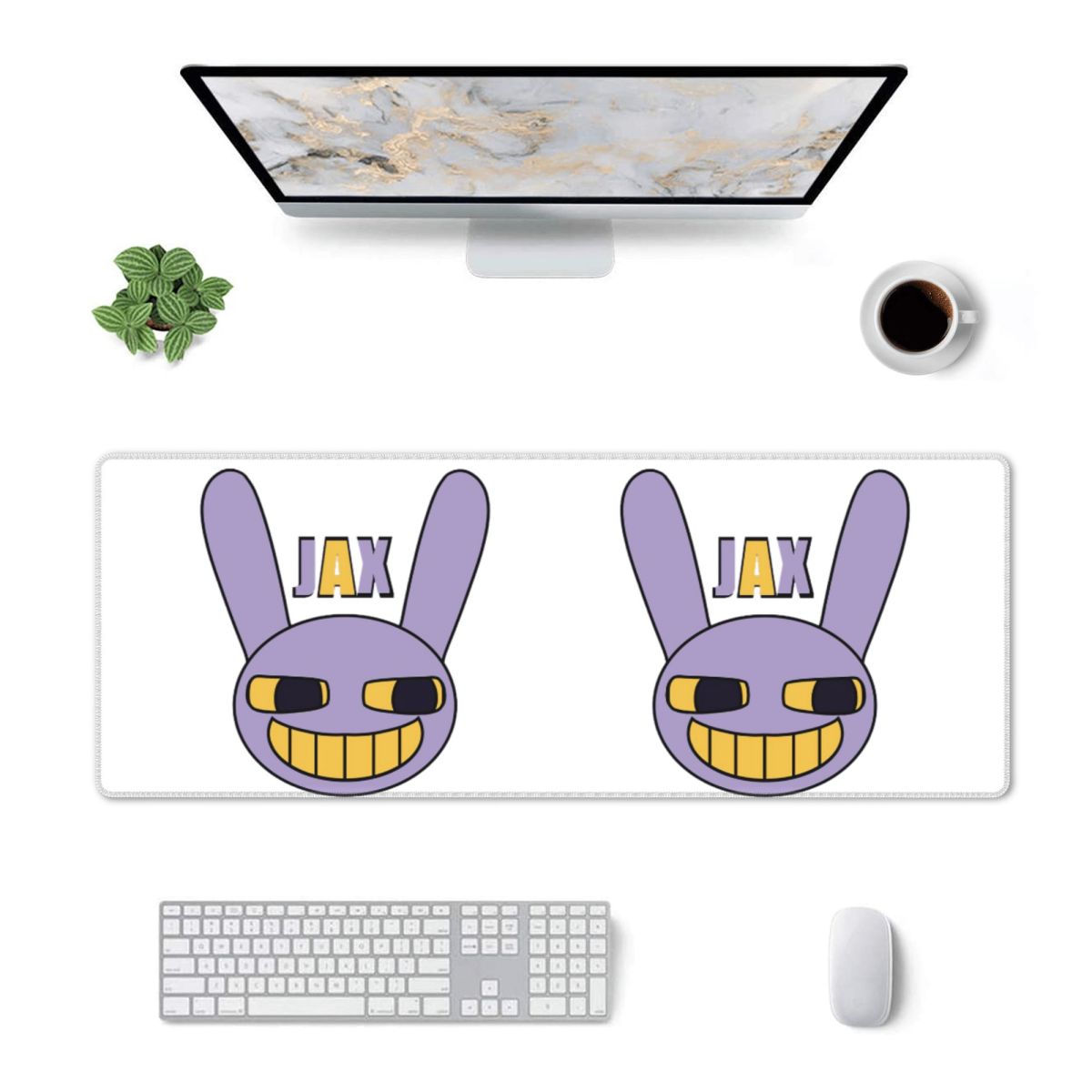 Gaming Keyboard Name - Большой коврик для мыши Jax с