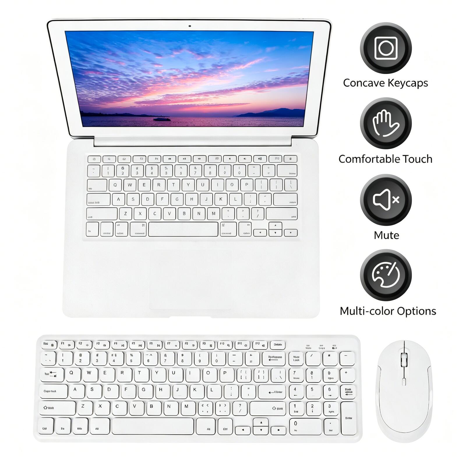 Gaming Keyboard And Mouse Combo Wireless - Горячая распродажа! Беспроводной комплект клавиатуры и