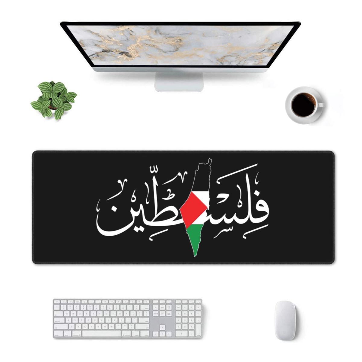 Gaming Keyboard Name - Большой коврик для мыши с палестинской