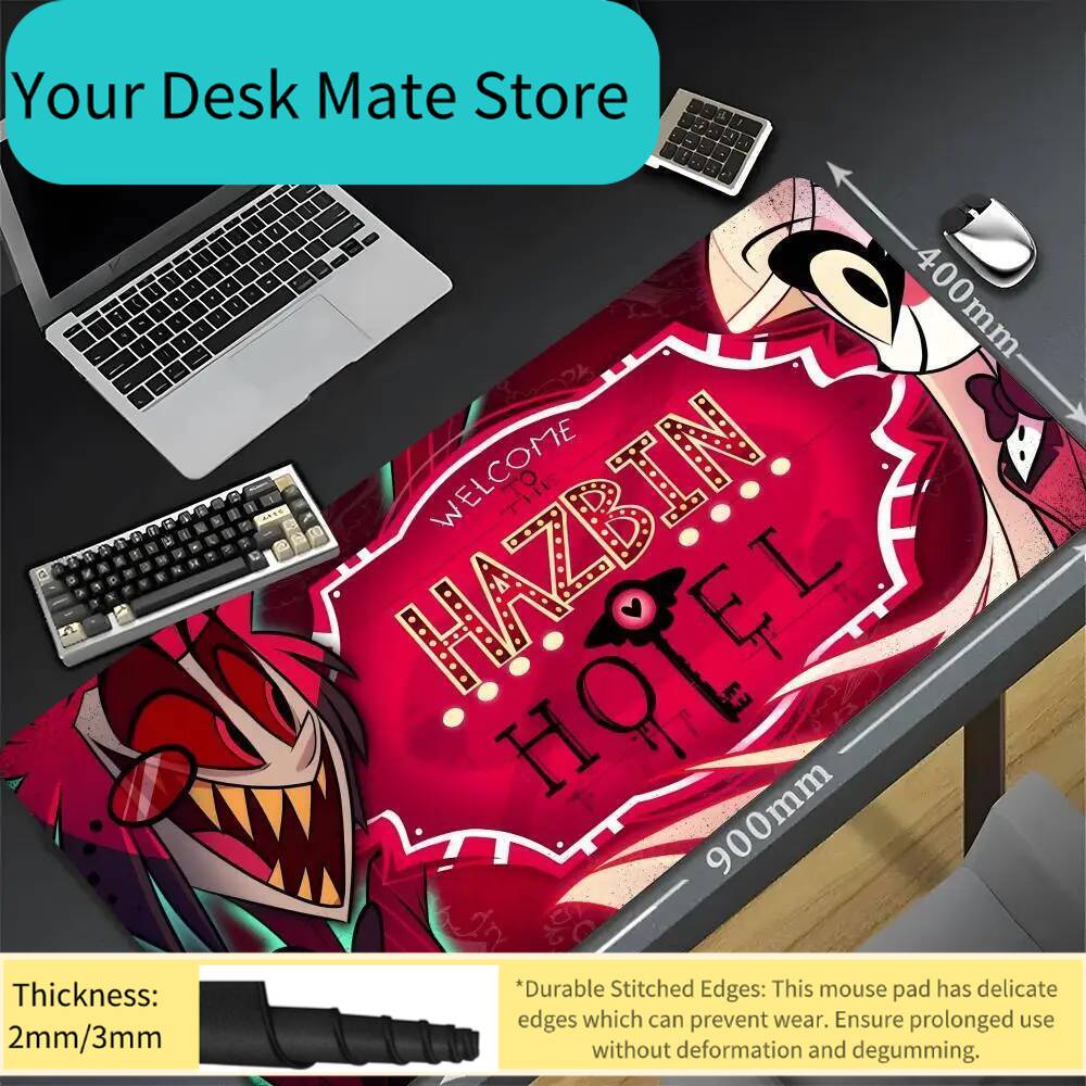 Gaming Keyboard Affordable - Коврик для мыши HazbinS H-Hotels AlastorS,
