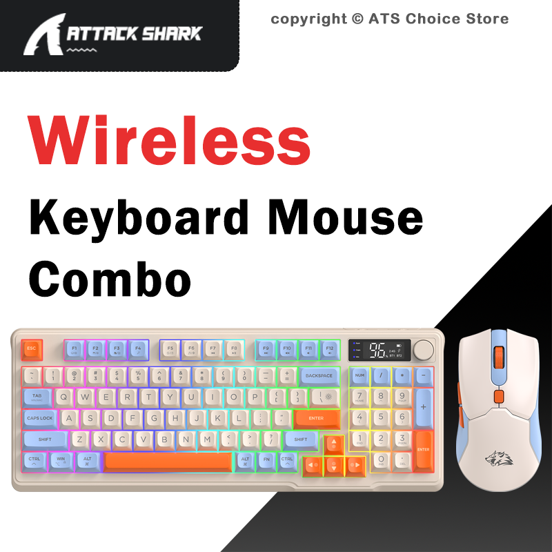 Gaming Keyboard And Mouse Combo - Беспроводной комплект клавиатуры и мыши FREEWOLF