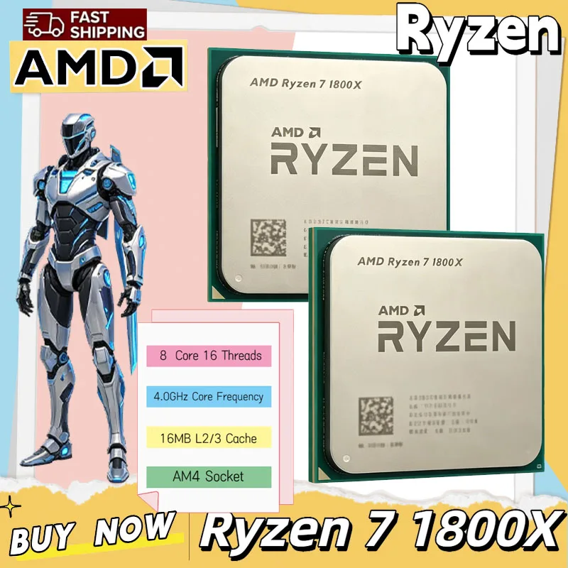 Процессор AMD Ryzen 7 1800X, 3 – обзор и цена Amd Cpu Ryzen 7