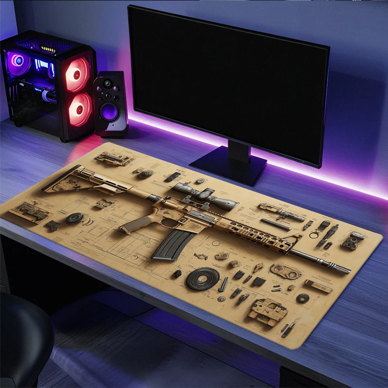 Мягкий игровой коврик для мыши – обзор и цена Gaming Keyboard And Mouse