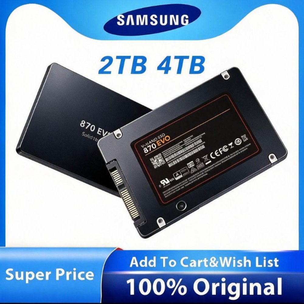Оригинальный SSD FOR Samsung 8 – обзор и цена Samsung Ssd Evo 870