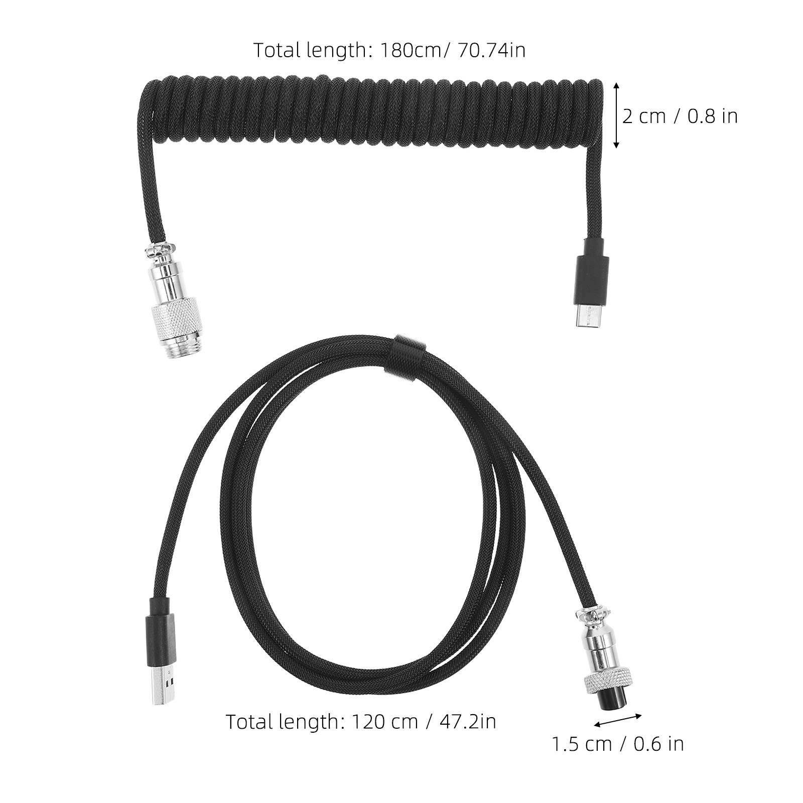 Спиральный кабель для игровой  – обзор и цена Gaming Keyboard Extension