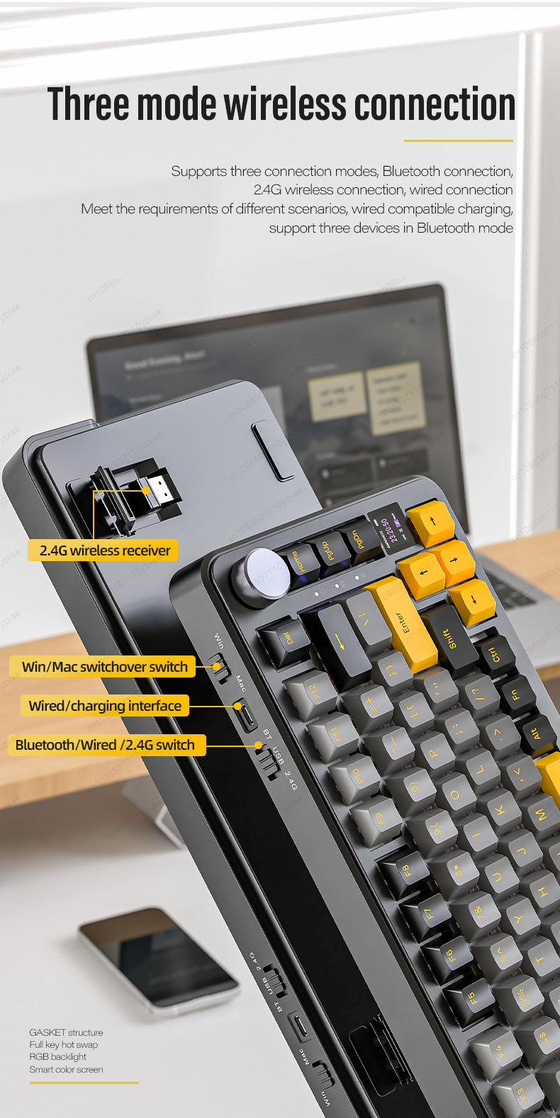 Новая механическая клавиатура  – обзор и цена Gaming Keyboard Affordable