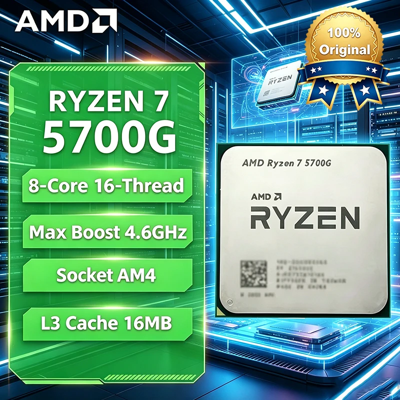 Процессор AMD Ryzen 7 5700G, 4 – обзор и цена Amd Cpu Ryzen 7