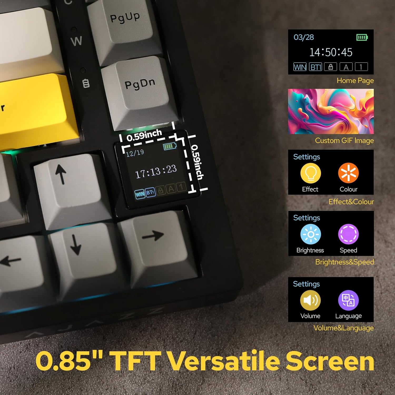 AJAZZ AK820 PRO Трехрежимная п – обзор и цена Gaming Keyboard Hot Swappable