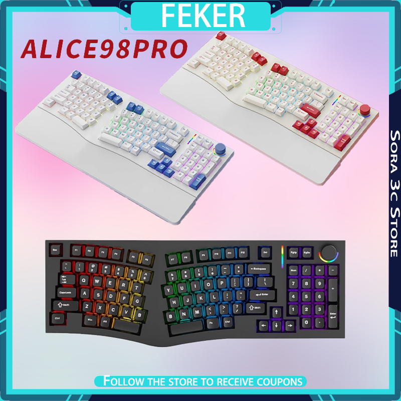 Механическая клавиатура FEKER  – обзор и цена Gaming Keyboard Hot Swappable