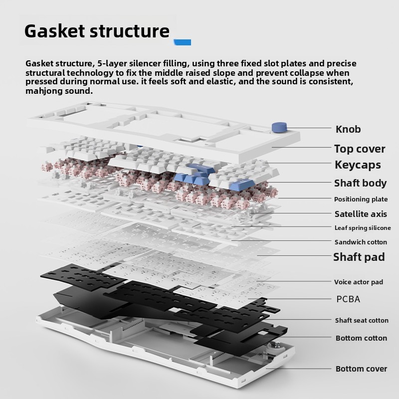 Механическая клавиатура FEKER  – обзор и цена Gaming Keyboard Hot Swappable