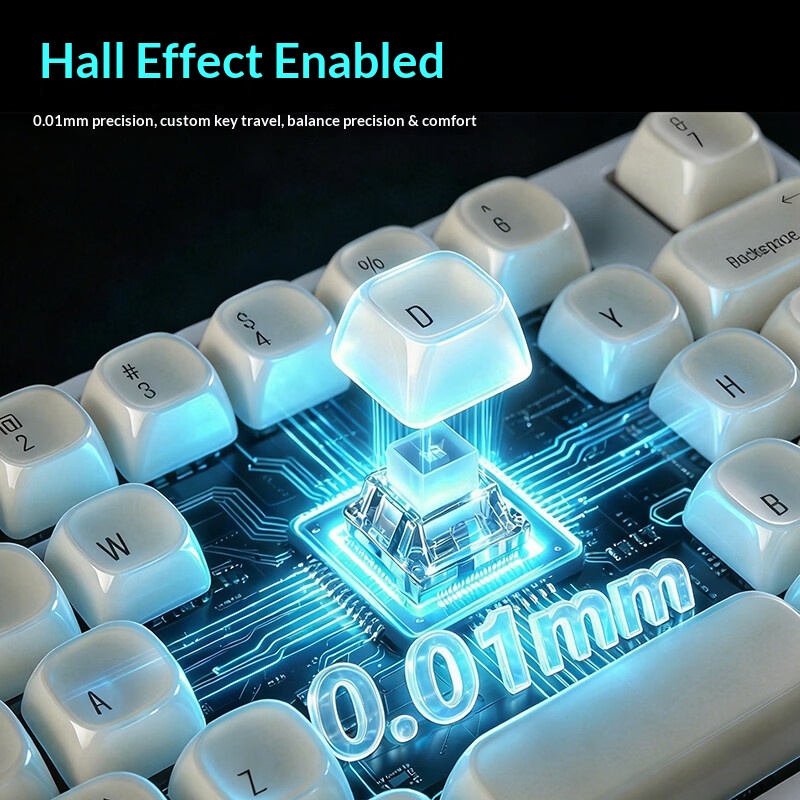 Игровая клавиатура Ajazz AK039 – обзор и цена Gaming Keyboard Hall Effect Switches