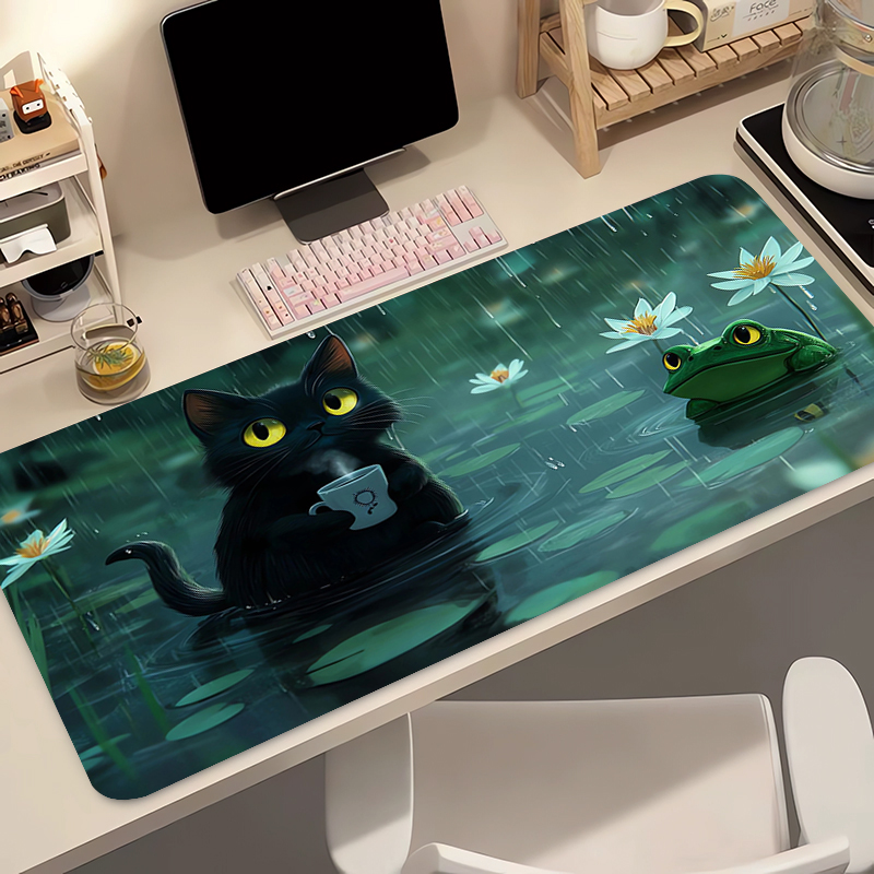 Kawaii Black Cat Силиконовый м – обзор и цена Gaming Keyboard And Mouse