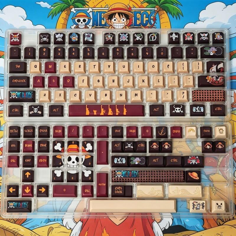 Набор кейкапов BANDAI One Piec – обзор и цена Gaming Keyboard He