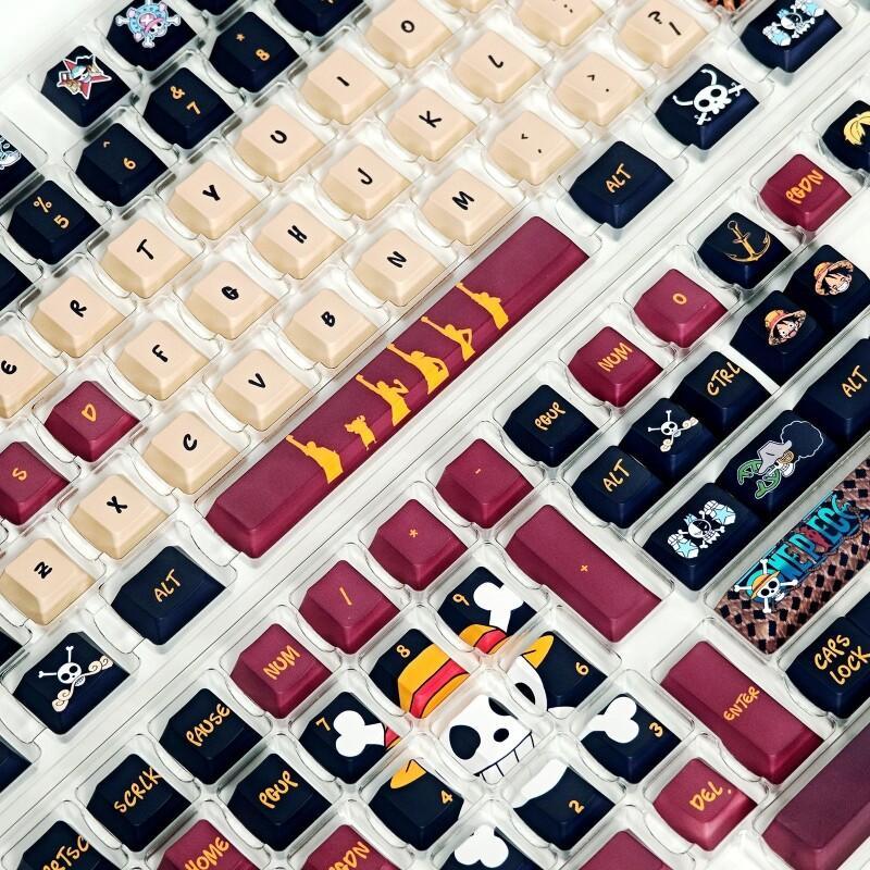 Набор кейкапов BANDAI One Piec – обзор и цена Gaming Keyboard He