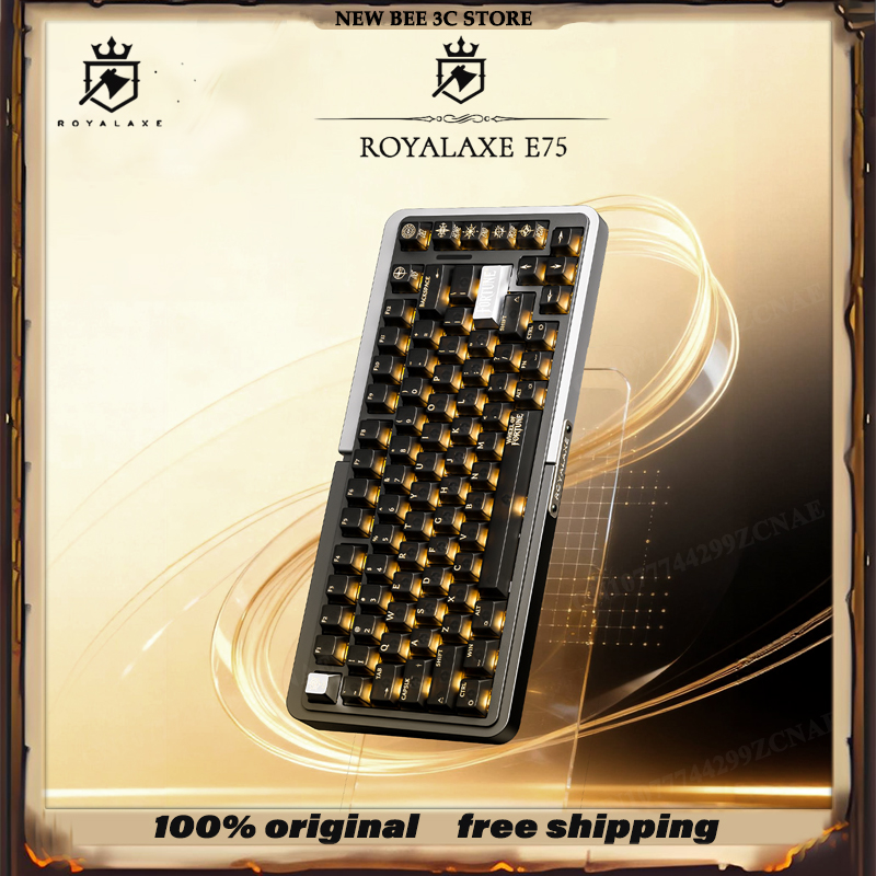 Royalaxe E75 HE алюминиевый ко – обзор и цена Gaming Keyboard Hall Effect Switches