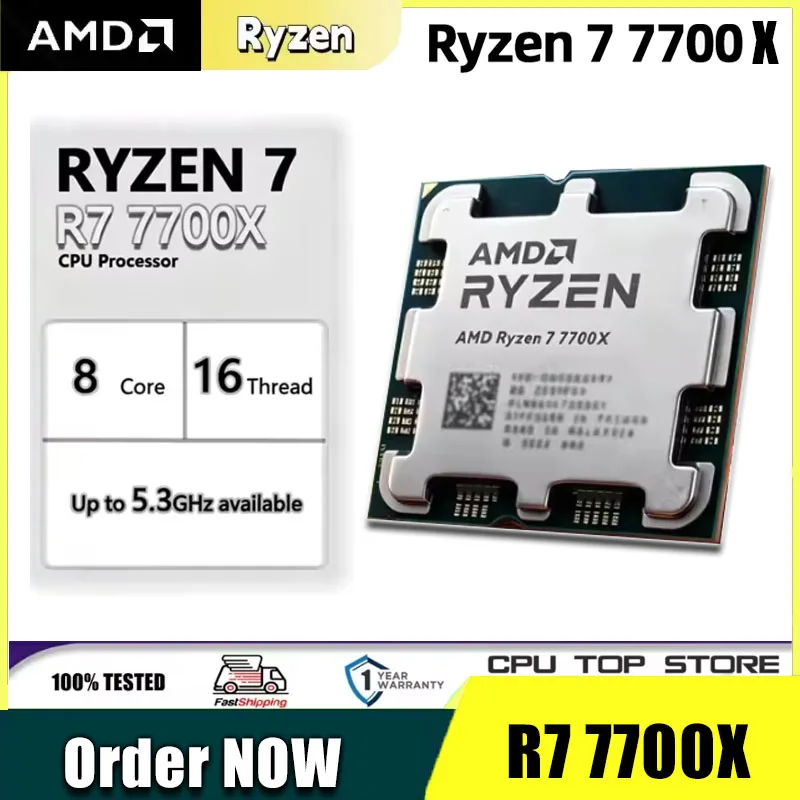 Процессор AMD Ryzen 7 7700, 8  – обзор и цена Amd Cpu Ryzen 7